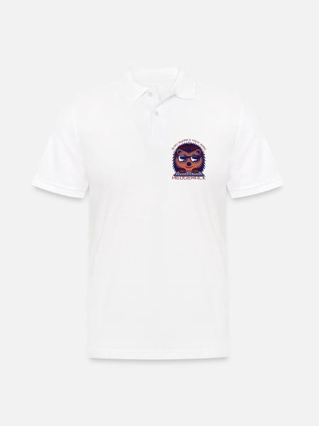 Igel Codierung Enthusiast T-Shirt - Männer Poloshirt - Weiß