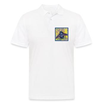 Holzbiene - Männer Poloshirt - Weiß - Vorne - Kai (181cm)