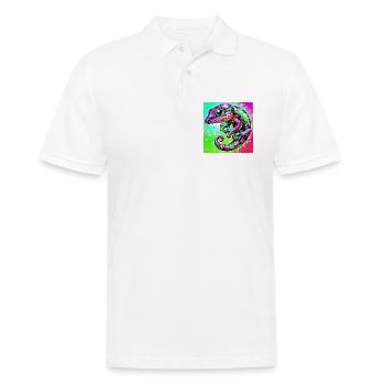 Gecko - Polo Homme - blanc - Devant - Kai (181cm)