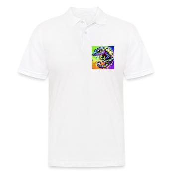 Gecko - Polo Homme - blanc - Devant - Kai (181cm)