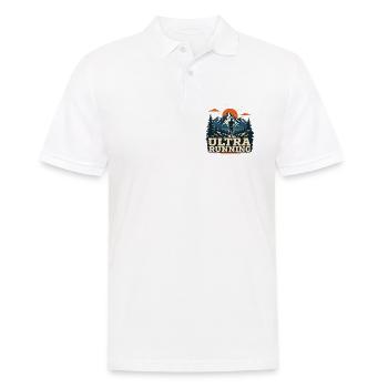 Ultra course à pied - Polo Homme - blanc - Devant - Kai (181cm)