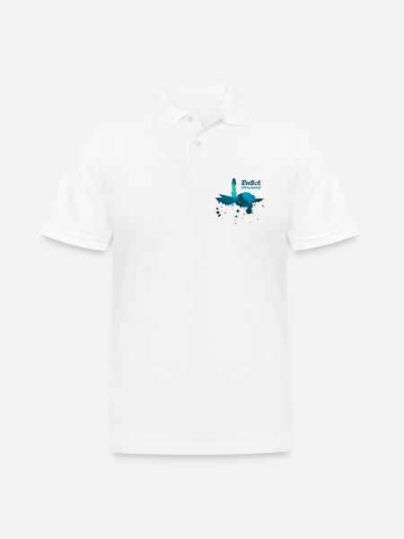 Rostock Warnemünde - Männer Poloshirt - Weiß