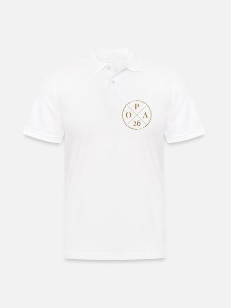 Opa 2026 - Männer Poloshirt - Weiß