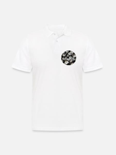 Gefrorene Beere - Männer Poloshirt - Weiß