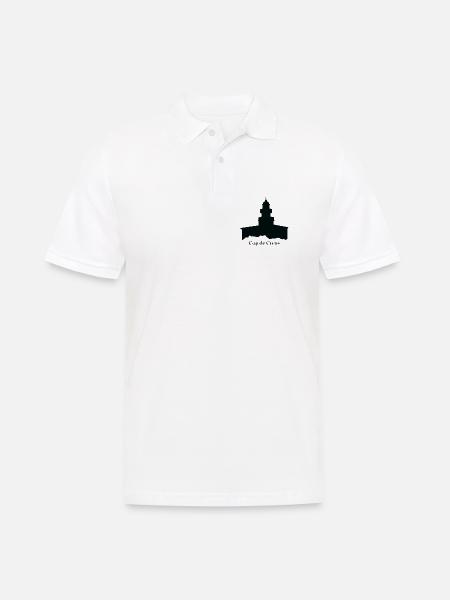 Cap de Creus - Männer Poloshirt - Weiß