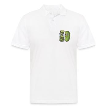 Lustige Geschenkidee für Frau, die gerne kocht - Männer Poloshirt - Weiß - Vorne - Kai (181cm)
