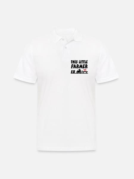 Bauer - Männer Poloshirt - Weiß