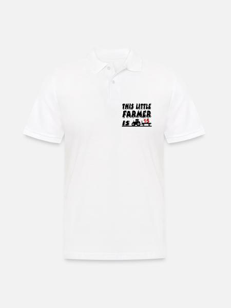 Bauer - Männer Poloshirt - Weiß