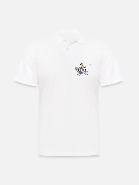Guten Morgen schöner Tag - Männer Poloshirt - Weiß