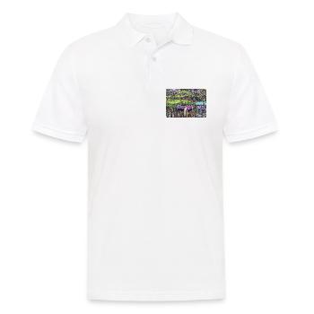 Hongkong Facing Worlds - Männer Poloshirt - Weiß - Vorne - Kai (181cm)