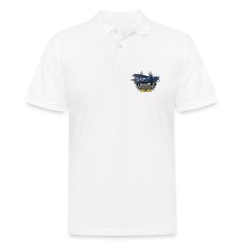 An-2 - Männer Poloshirt - Weiß - Vorne - Kai (181cm)