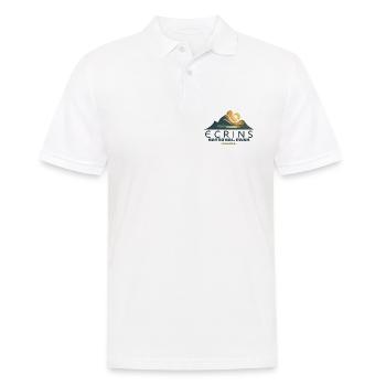 Nationalpark Écrins Französische Alpen Gletscher - Männer Poloshirt - Weiß - Vorne - Kai (181cm)