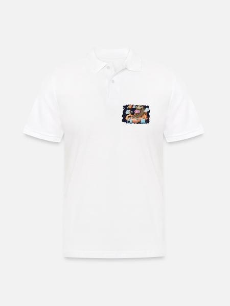 Mexiko - Männer Poloshirt - Weiß