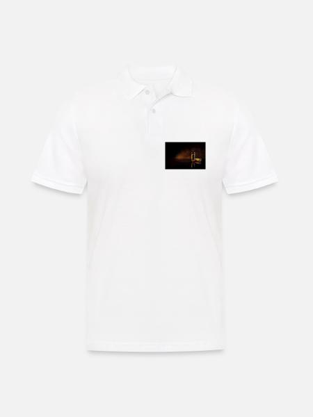 Vakuumröhren Guitar Tubes - Männer Poloshirt - Weiß