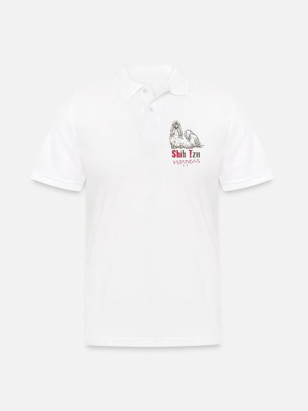 Shit happens - Men's Polo Shirt - white