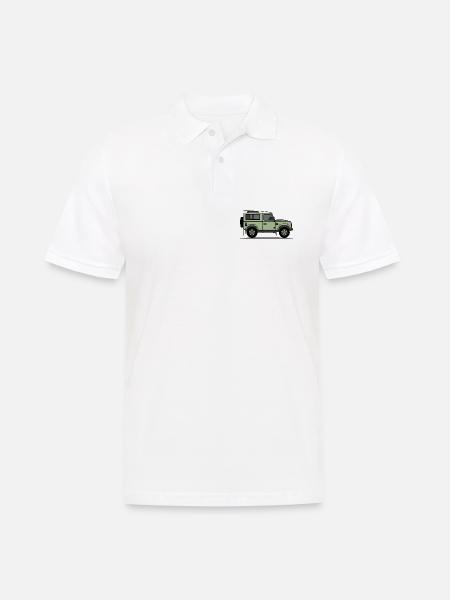 Verteidiger 90 - Männer Poloshirt - Weiß