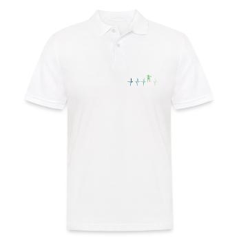 Bogenschießen Bogenschießen Herzschlag - Männer Poloshirt - Weiß - Vorne - Kai (181cm)
