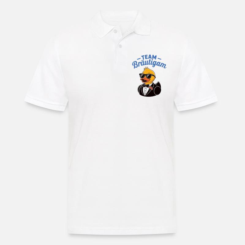 team Braeutigam - Männer Poloshirt - Weiß