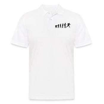 rugby evolution - Men's Polo Shirt - white - Front - Kai (181cm)