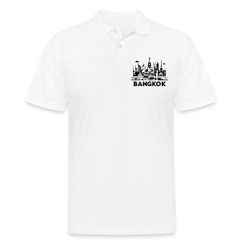 Thailand Vibrant Bangkok Thai Tours - Men's Polo Shirt - white - Front - Kai (181cm)