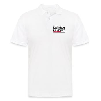 Morgestraich in progress - Men's Polo Shirt - white - Front - Kai (181cm)