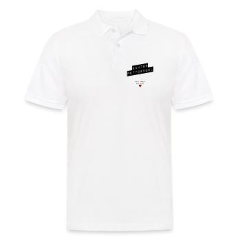 Echter Pottbengel - Männer Poloshirt - Weiß - Vorne - Kai (181cm)
