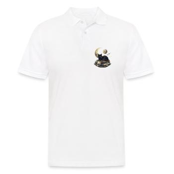 Cat Noir und die verzauberten Bücher - Männer Poloshirt - Weiß - Vorne - Kai (181cm)