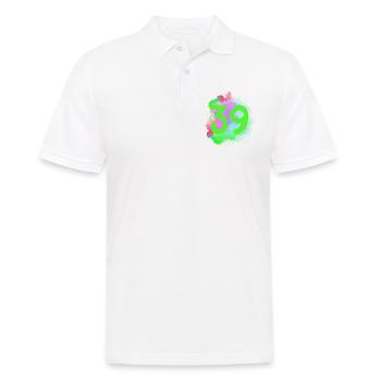 39 Nombre d’objets blob - Polo Homme - blanc - Devant - Kai (181cm)