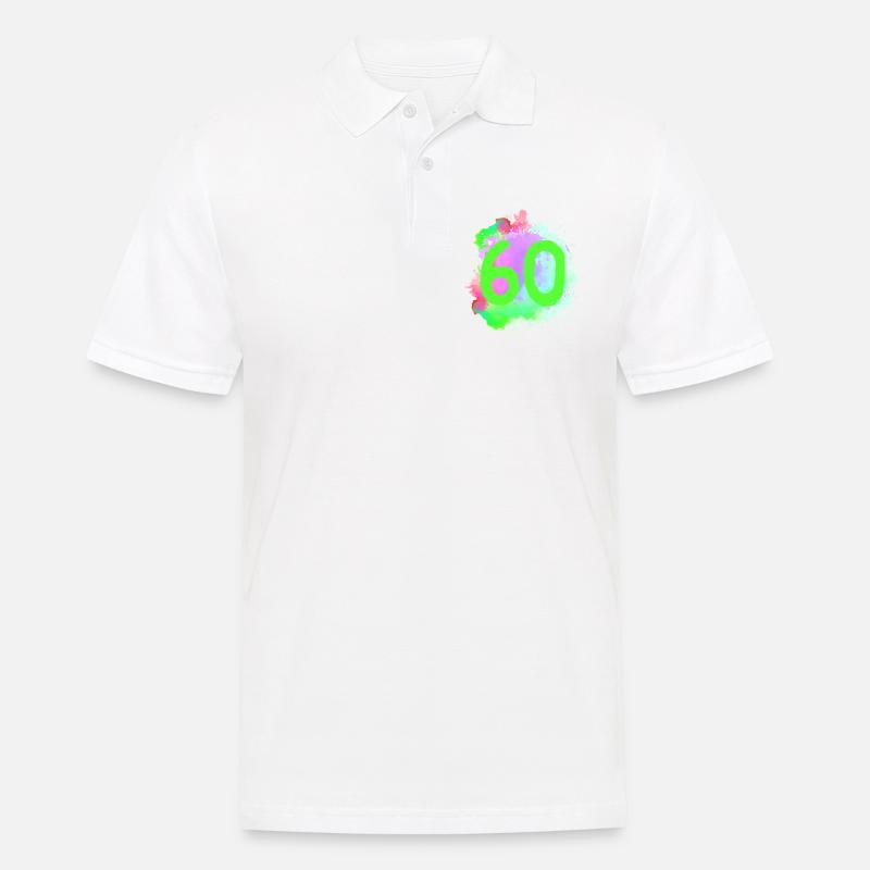 60 Nombre d’objets blob - Polo Homme - blanc