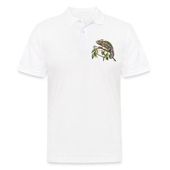 Le look caméléon - Polo Homme - blanc - Devant - Kai (181cm)