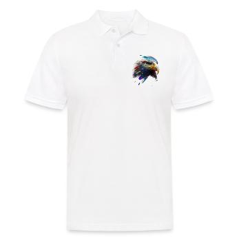 An eagle's eye: oil paintings in vivid colours - Men's Polo Shirt - white - Front - Kai (181cm)