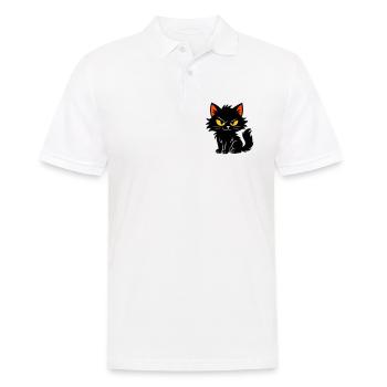 Sweet kitten - Men's Polo Shirt - white - Front - Kai (181cm)