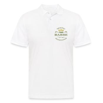 Sejerlaenner Babbe Siegerländer Vater Siegerland - Männer Poloshirt - Weiß - Vorne - Kai (181cm)