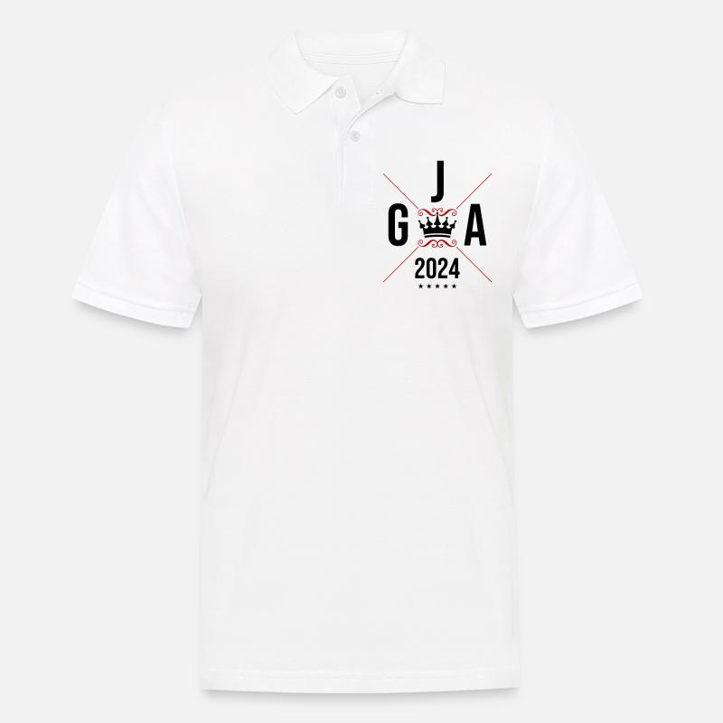 Jga 2024 Junggesellenabschied - Männer Poloshirt - Weiß