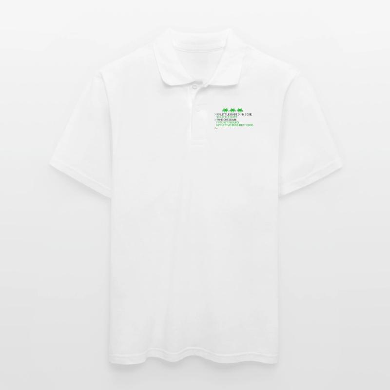 99 petits bugs dans mon code 99 petits bugs en prennent un Polo Homme