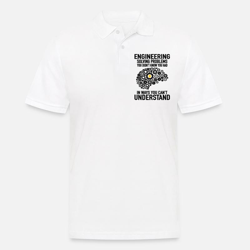 Engineer Engineering Engineer Gear Technician - Men's Polo Shirt - white