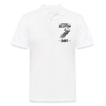 Official Jellyfish Shirt Jellyfish Jellyfish - Men's Polo Shirt - white - Front - Kai (181cm)