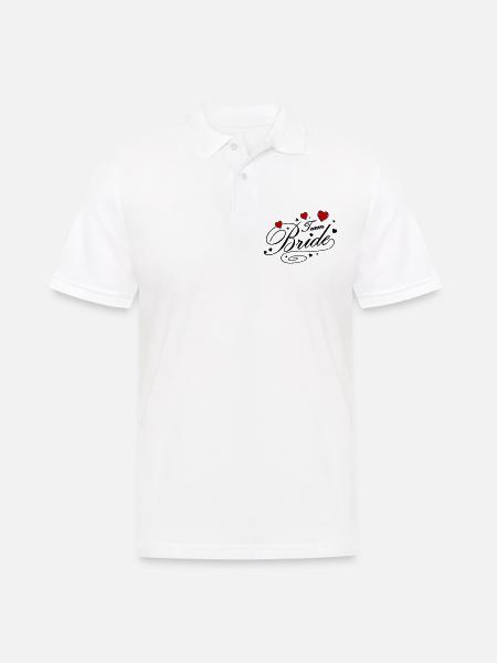 Team Bride Wedding - Men's Polo Shirt - white