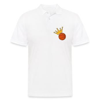 Basketball - Polo Homme - blanc - Devant - Kai (181cm)