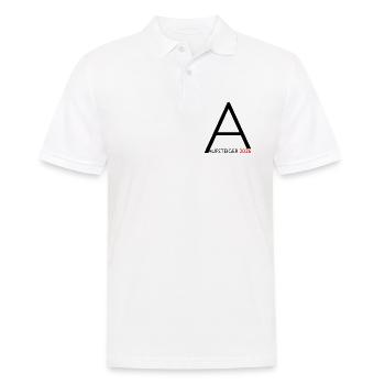 Promoted 2026 Promotion - Men's Polo Shirt - white - Front - Kai (181cm)