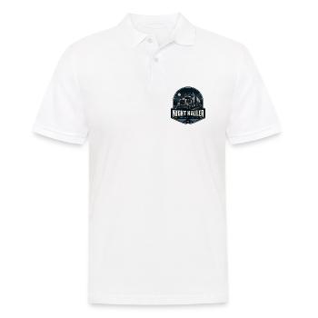 TRANSPORTEUR DE NUIT Chauffeur de camion Conduite de nuit - Polo Homme - blanc - Devant - Kai (181cm)