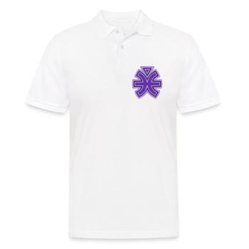 Fische- und Wasserstammessymbol - Männer Poloshirt - Weiß - Vorne - Kai (181cm)