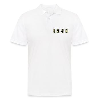 Numéro de l’année 1942 - Polo Homme - blanc - Devant - Kai (181cm)
