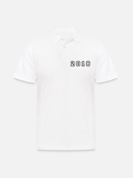 Numéro de l’année 2018 - Polo Homme - blanc