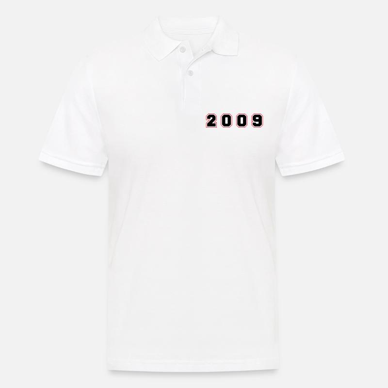 Numéro de l’année 2009 - Polo Homme - blanc
