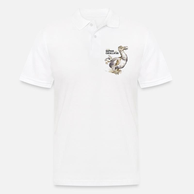 Dodo - Männer Poloshirt - Weiß