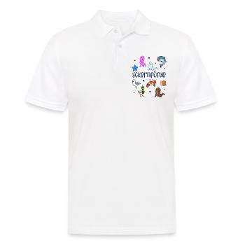 Süße Tiere in Eckernförde - Männer Poloshirt - Weiß - Vorne - Kai (181cm)