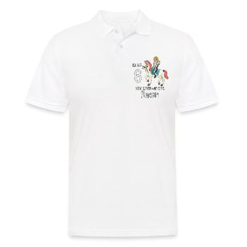 Geburtstagsshirt Ritterin - 6 Geburtstag Mädchen - Männer Poloshirt - Weiß - Vorne - Kai (181cm)