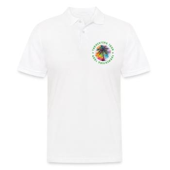 Formentera Tour Urlaub Plame Bunt - Männer Poloshirt - Weiß - Vorne - Kai (181cm)