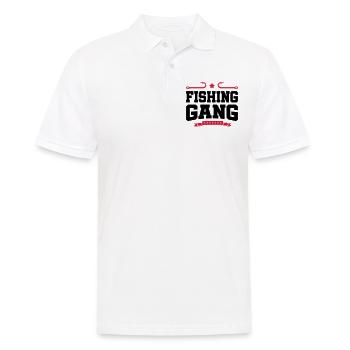 fishing gear - Men's Polo Shirt - white - Front - Kai (181cm)